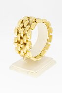 14 Karat Gold Barrenarmband - 18,5 cm