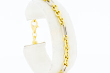 18 Karat Fantasy Anker Goldarmband - 18,8 cm