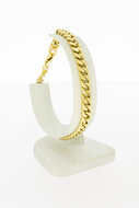 Panzerarmband 14 Karat Gold - 21 cm