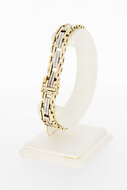 14 Karat St&auml;bbchen Gold Armband - 20,4 cm