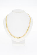 14 Karat Panzer Gelbgold Kette - 48 cm