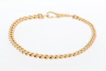 Panzer Armband 18 Karat Ros&eacute;gold - 23,5 cm