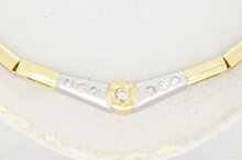 14 Karat Goldbarren Damenkette - 48 cm