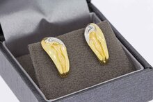 585 Damen Ohrstecker mit Diamant - 1,7 cm