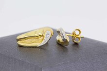 585 Damen Ohrstecker mit Diamant - 1,7 cm