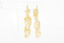 585 Gold -Versace Stil- Kreolen - 4,7 cm