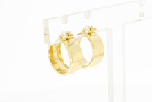 Gelb Gold Creolen 14 Karat - 1,6 cm