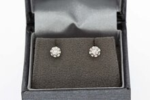 14 Karat Gold Diamant Ohrstecker - 0,5 cm