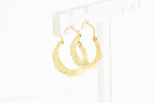 14 Karat Gelbgoldene Creolen - 1,7 cm