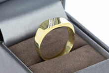 14 Karat Gold Herrenring - 20 mm