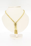 Kordelkette 14 Karat Gold - 48 cm