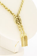 Kordelkette 14 Karat Gold - 48 cm