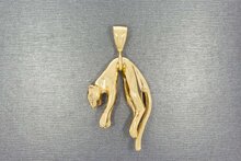 Panther Anh&auml;nger 585 Gold - 5 cm