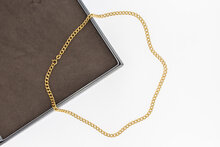14 Karat Gold Damen Halskette - 45 cm