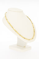 14 Karat St&auml;bchen Goldkette - 42,2 cm