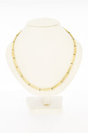 14 Karat St&auml;bchen Goldkette - 42,2 cm