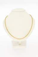 Ankerkette 14 Karat Gelbgold - 56 cm