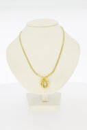 585 Gold Diamant Halskette - 42,5 cm