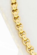 Erbskette 14 Karat Gold - L&auml;nge 45,6 cm