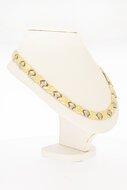 Halskette 750 bicolor Gold - 46,5 cm