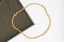 18 Karat Goldene Halskette - 46 cm