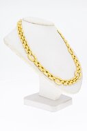 Milaneser Damen Goldkette  750 - 43,5 cm