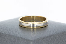 9 Karat Bicolor Goldring - 16,5 mm