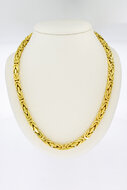 Byzantinischen Herren Kette 750 Gold - 80 cm