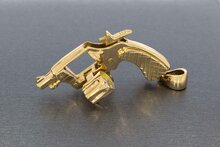 Revolveranh&auml;nger 14 Karat Gold - 5 cm