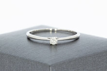 9 Karat Gold Diamant Damenring - 16,5 mm