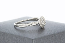 9 Karat Diamant Goldring - 16,3 mm