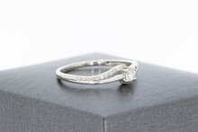 9 Karat Diamant Damenring - 16,5 mm