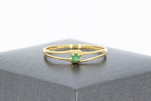 375 Gelbgoldene Solit&auml;rring - 17,8 mm