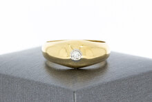 750 Gold Pinky Herrenring - 18,1 mm