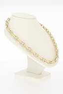 Goldkette 585 Bicolor Gold - 45,5 cm