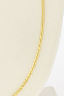 Goldene 585 Schlangenkette - 45,5 cm
