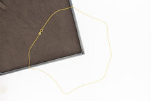 585 Gelbgoldene Anker Kette - 50,5 cm