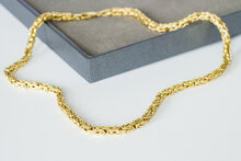 585 Byzantinische K&ouml;nigskette - 45,5 cm