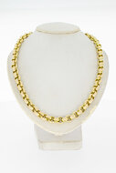 Erbskette 14 Karat Geldgold - 47,2 cm