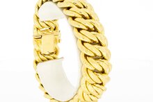 Geflochtene Armband 18 Karat - 20,5 cm