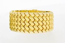 Retro Armband 750 Gelbgold - 20,1 cm