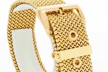 18 Karat Gold Breites Armband - 23,9 cm