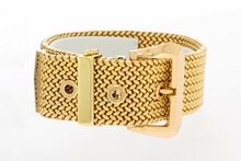 18 Karat Gold Breites Armband - 23,9 cm