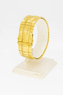 18 Karat breites Gold Armband - 18,9 cm