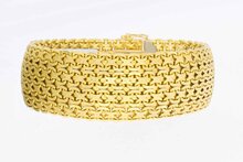 Breites Armband 18 Karat - 19,1 cm