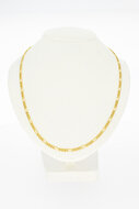 Figaro Halskette aus 18 Karat Gold - 60,2 cm