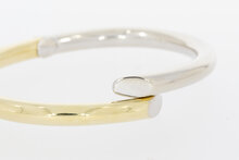 585 bicolor Gold Armreif  61,3 mm x 49,4 mm