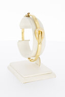 Gold Armreif 750 mit Schnalle