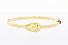 Gold Armreif 750 mit Schnalle