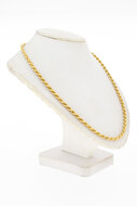 Kordelhalskette 750 Gelbgold - 62,7 cm